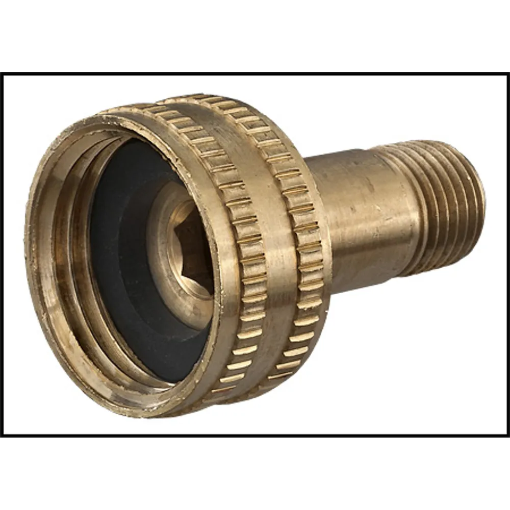 Midland Metal Manufacturing 3/4″ X 1/4″ FE Hose X MPT Brass Swivel (#30047)