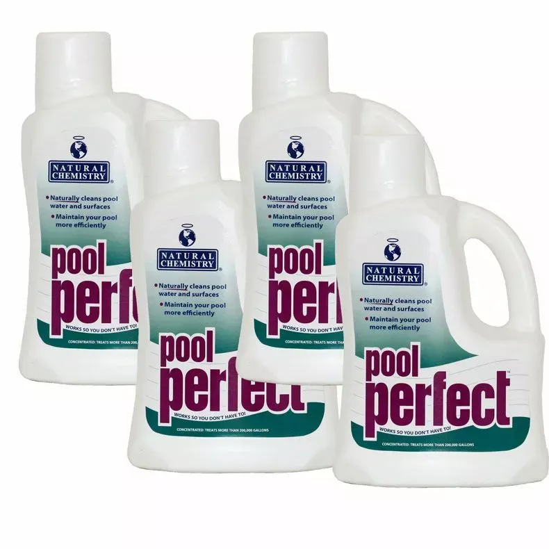 Natural Chemistry Pool Perfect, (4) 3 Liter