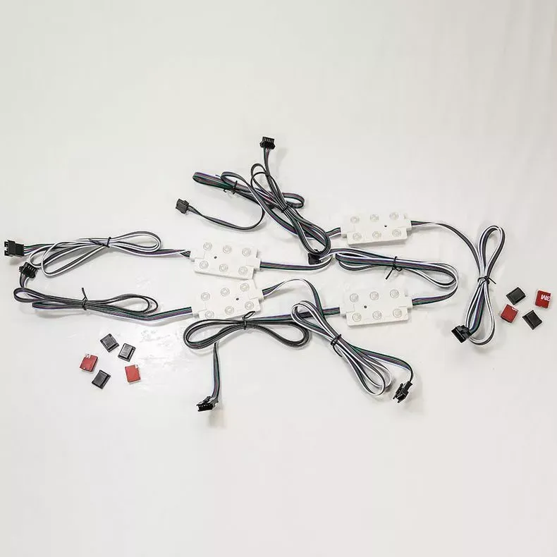 NeuTerra Aries Smart Colored LED Rail Lights Expansion Kit, 4 Pack Add-Ons