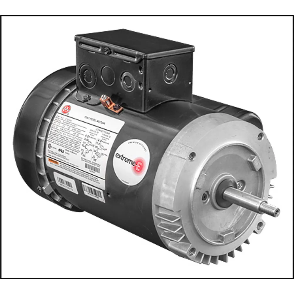 NIDEC MOTOR #ETE654 – THREADED 1HP 1PH TEFC