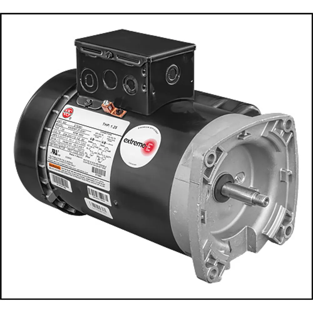 NIDEC MOTOR #ETE661 – FLANGED 3/4HP 1PH TEFC