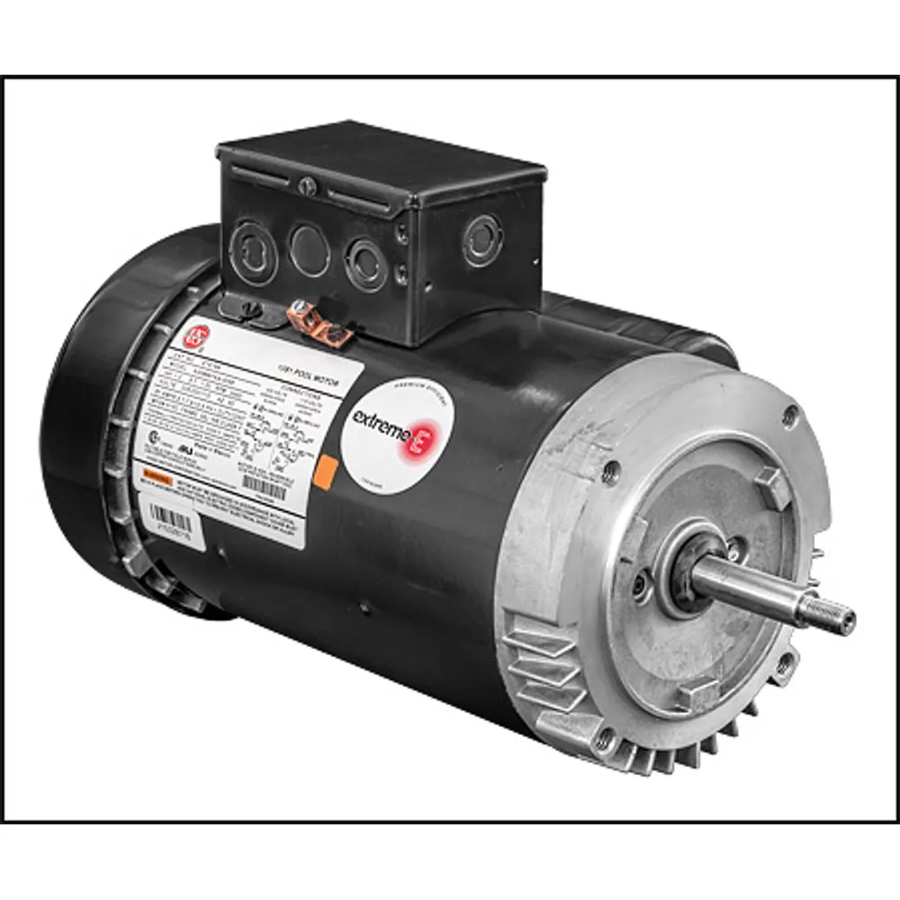 NIDEC MOTOR #ETE796 – THREADED 1-1/2HP 1PH TEFC