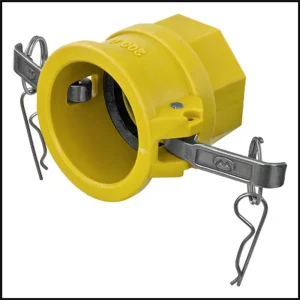 Nylon Part D Female Coupler x Female NPT 2″ #GRD200