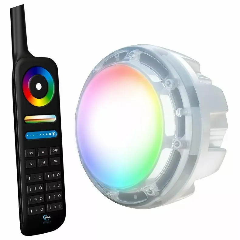 PAL Evenglow Multi Color Sonar Retro Bulb with Remote (120V)