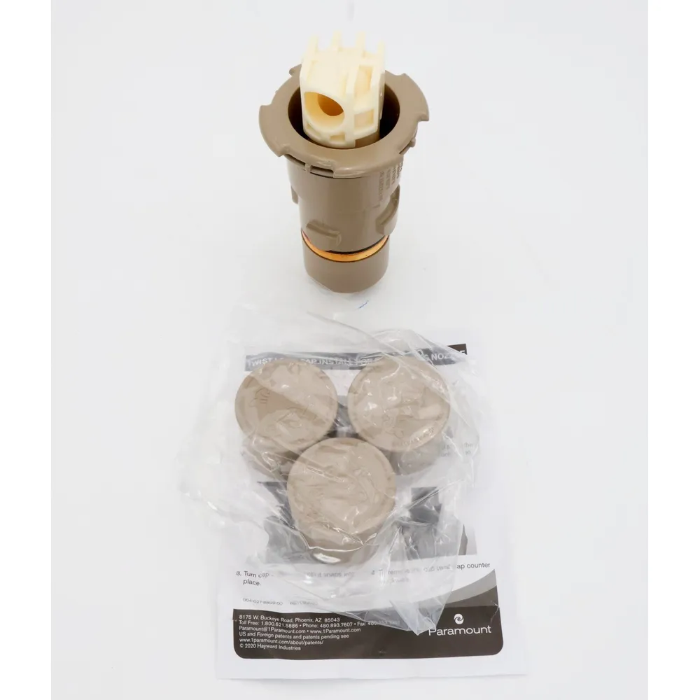 Paramount PV3 Beige Nozzle with Twist Lock Cap 004-627-5060-07