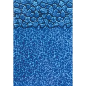 Pebble Springs 24’x12′ Oval 15 mil Overlap Liner 5-2412 PEBBLE