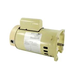 Pentair 355012S Square Flange Motor 1.5HP Energy Efficient 230V Almond