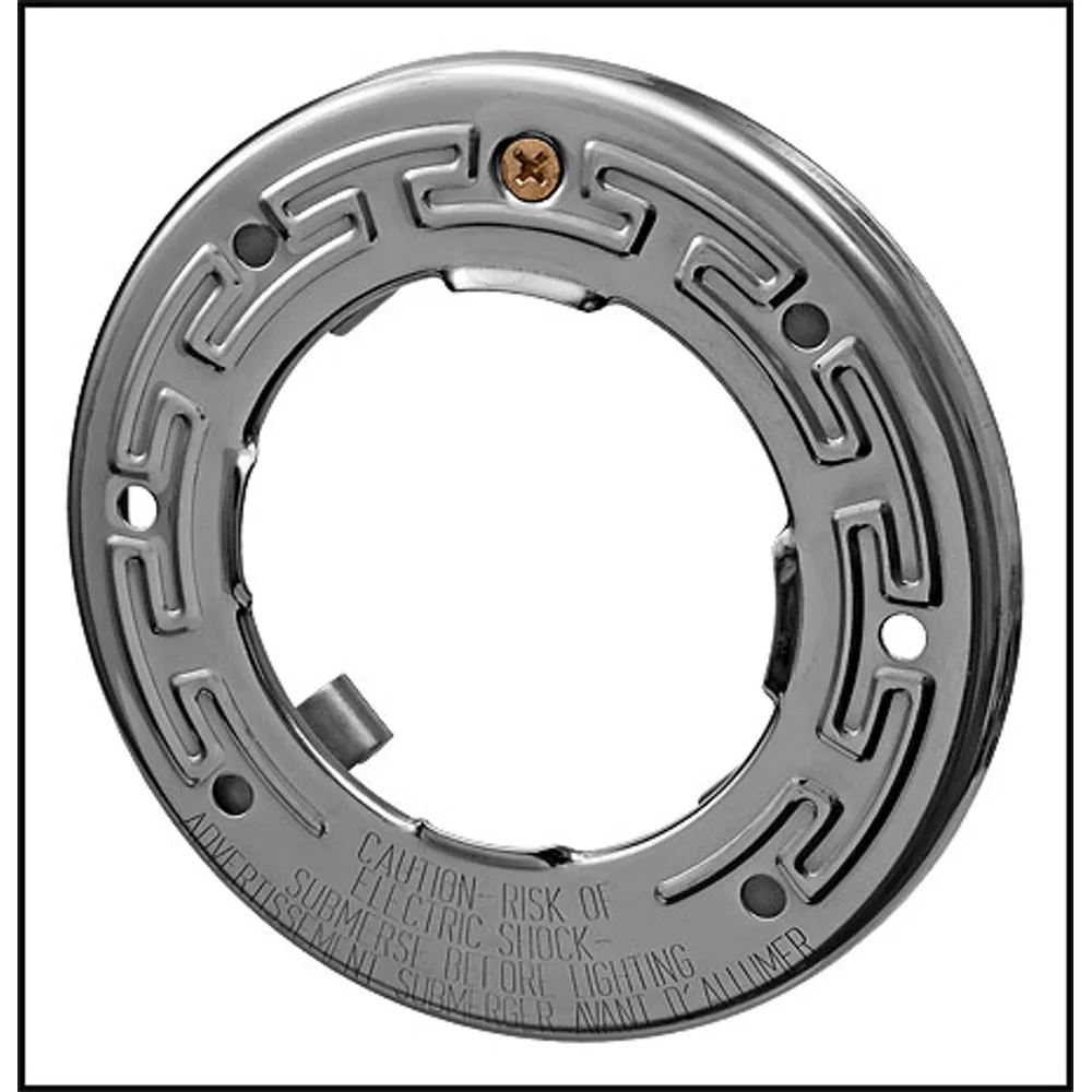 Pentair/American Spa Light Stainless Steel Face Ring Assembly (#79111600)