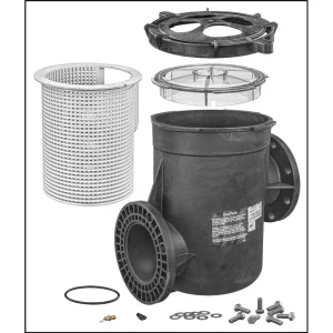 PENTAIR HAIR & LINT POT With CAM, RAMP LID & BASKET #340013 (EQ)