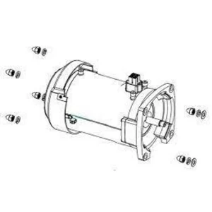 Pentair IntelliPro Variable Speed Motor, Black 350306S