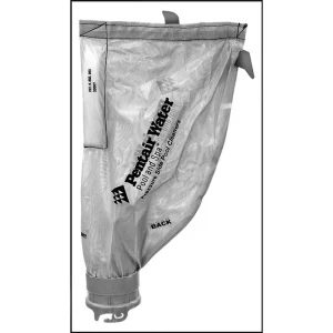 Pentair Letro Legend Platinum Grey Mesh Debris Snap Bag For Pool Cleaners (#360009)