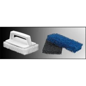 Pentair #R111556 Scrub Brush Set #650 with 3 Pads