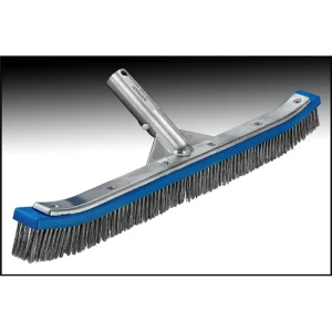 Pentair #R111646 Brush – 18″ Algae Stainless Steel Bristles Aluminum Backed