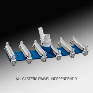 Pentair R201126 Vacuum Head Commercial Flex 250 with Swivel Wheels