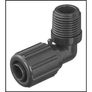 Pentair Rainbow 1/2″ NPT X 90 Degree Tube Elbow With Nut (#R172272)