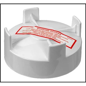 Pentair Rainbow Chlorinator 3″ Threaded Cap (White) (#R172008W)