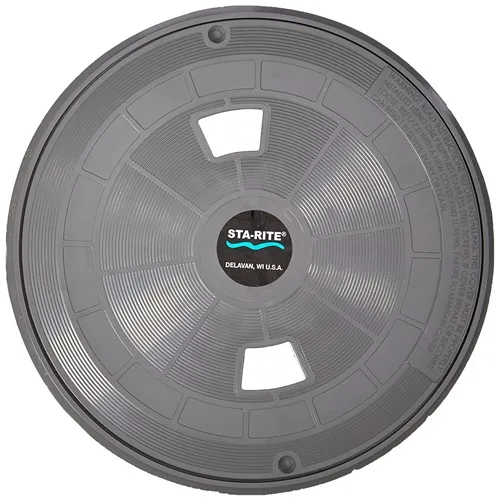 Pentair Sta-Rite U-3 Skimmer Lid with Ring Grey| 08650-0169C