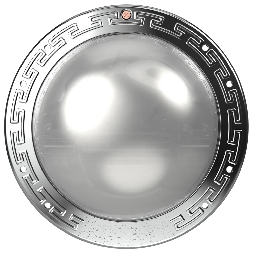 Pentair White IntelliBrite® Architectural Series Pool Light, 12V, with 50′ Cord
