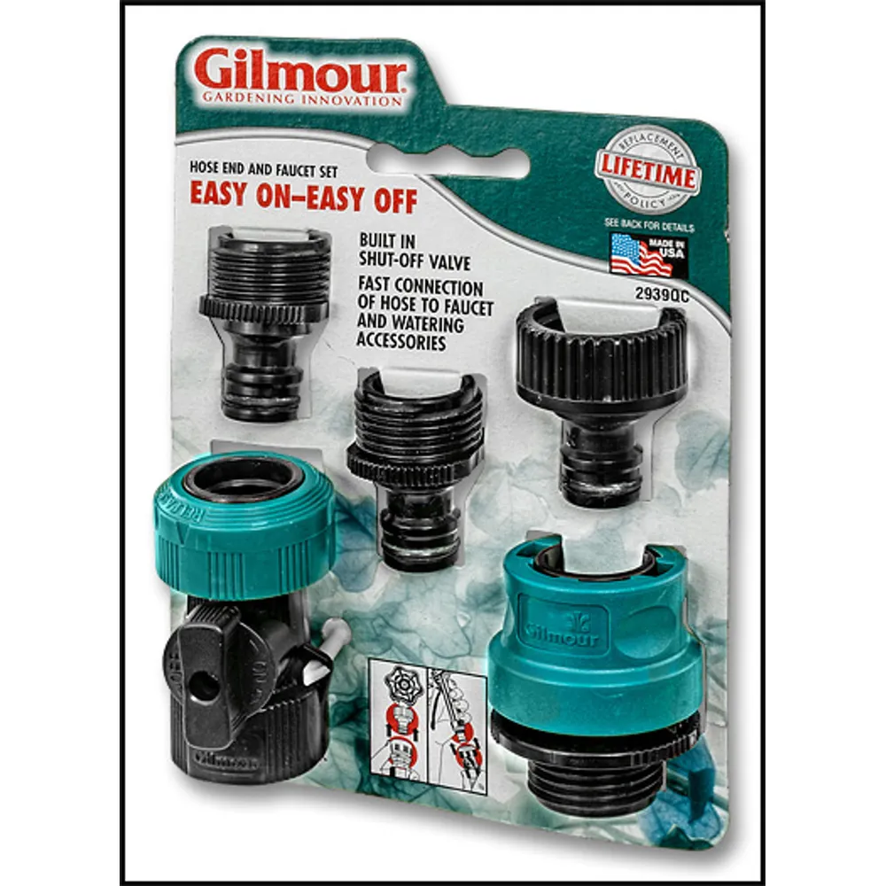 PLASTIC QUICK COUPLER SET 3/4 MGHT X FGHT #2939QC
