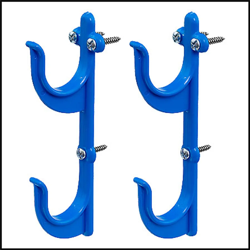 POLE HANGERS-ONE PAIR WITH SCREWS (PLASTIC)