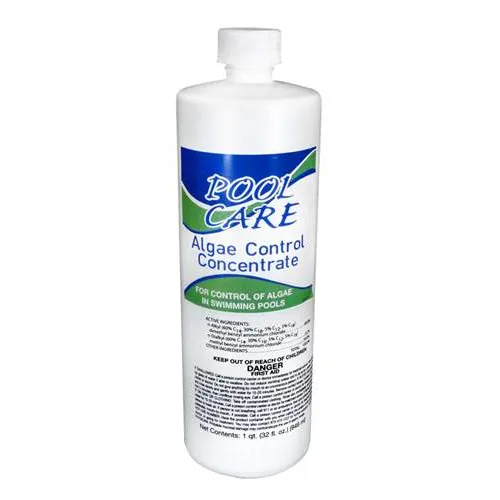 Pool Care Black Algaecide | Quart Bottle
