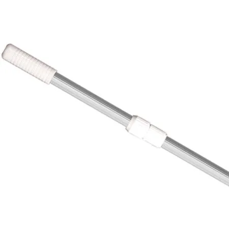 Pool Style Telepole 8′-16′ Ribbed, Outer Cam, Silver PS132S