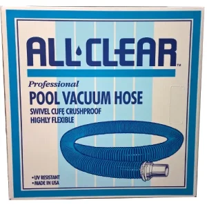 Pool Vacuum Hose 10 Feet Long Swivel Cuff 1.5 Inch