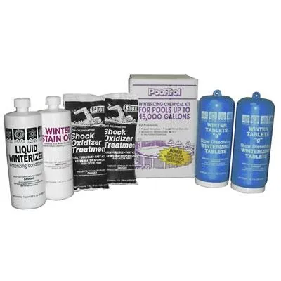 Pool Winterizing Kit PoolTrol Treats 15,000 Gallons 57535