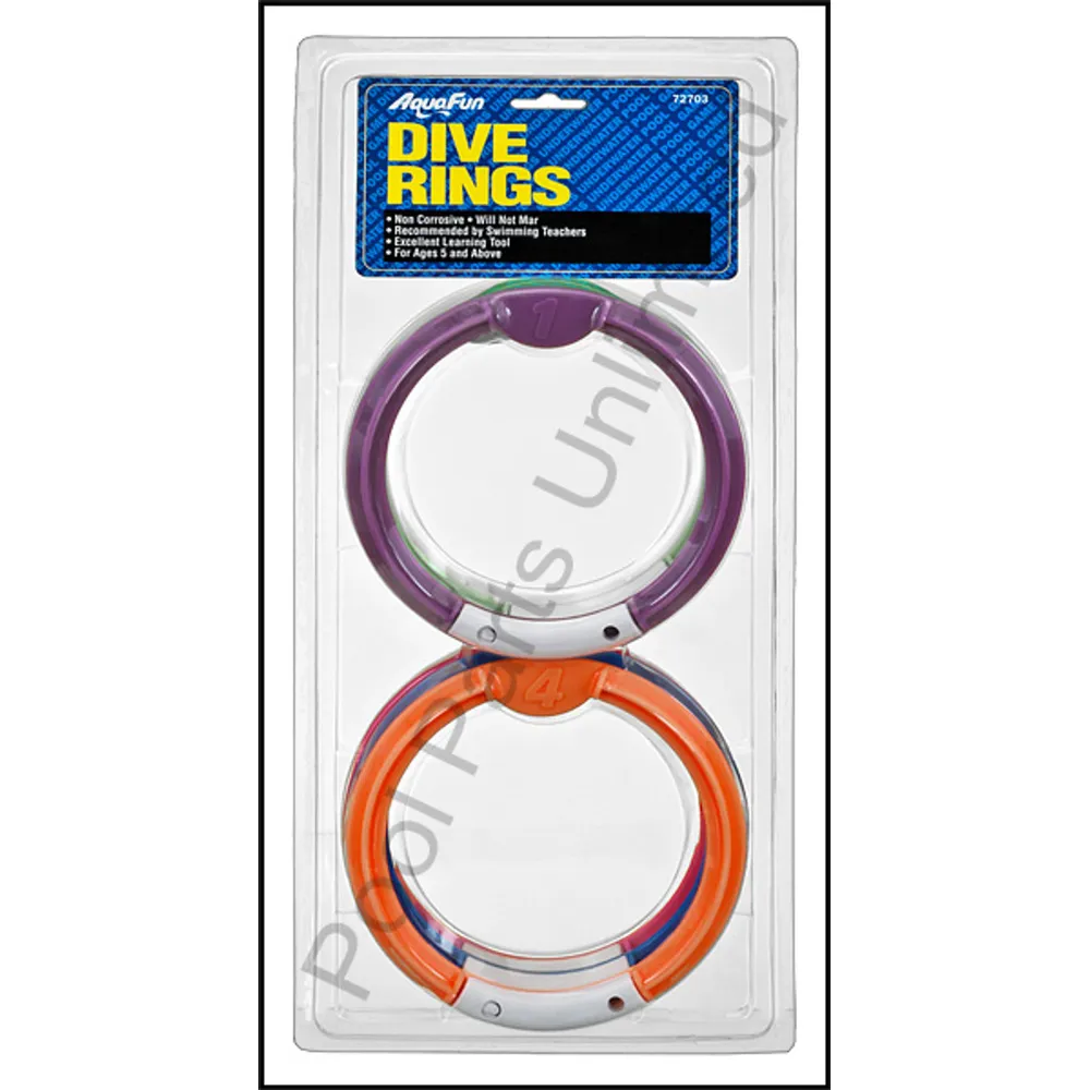 Poolmaster Dive Rings Regular Pack Of 6 (#72703)