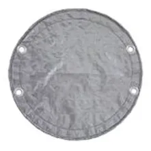 Pooltux Silver 30′ Rd Skirted Winter Cover, 15 Year