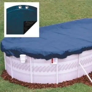 Porpoise 12′ x 24′ Oval Winter Cover, 8 Year Warranty