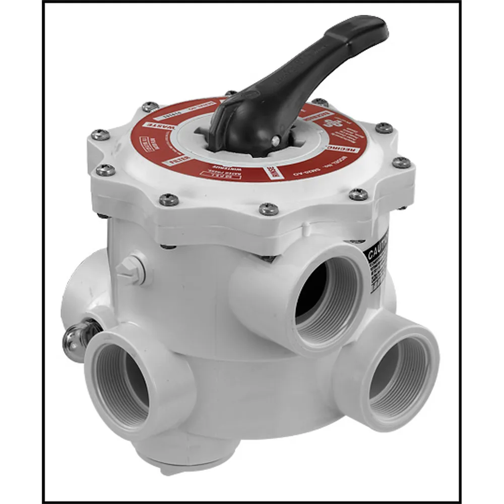 PRAHER #SM-20-AO MULTIPORT VALVE 2″ ALL PORTS OPEN FPT (WHITE)
