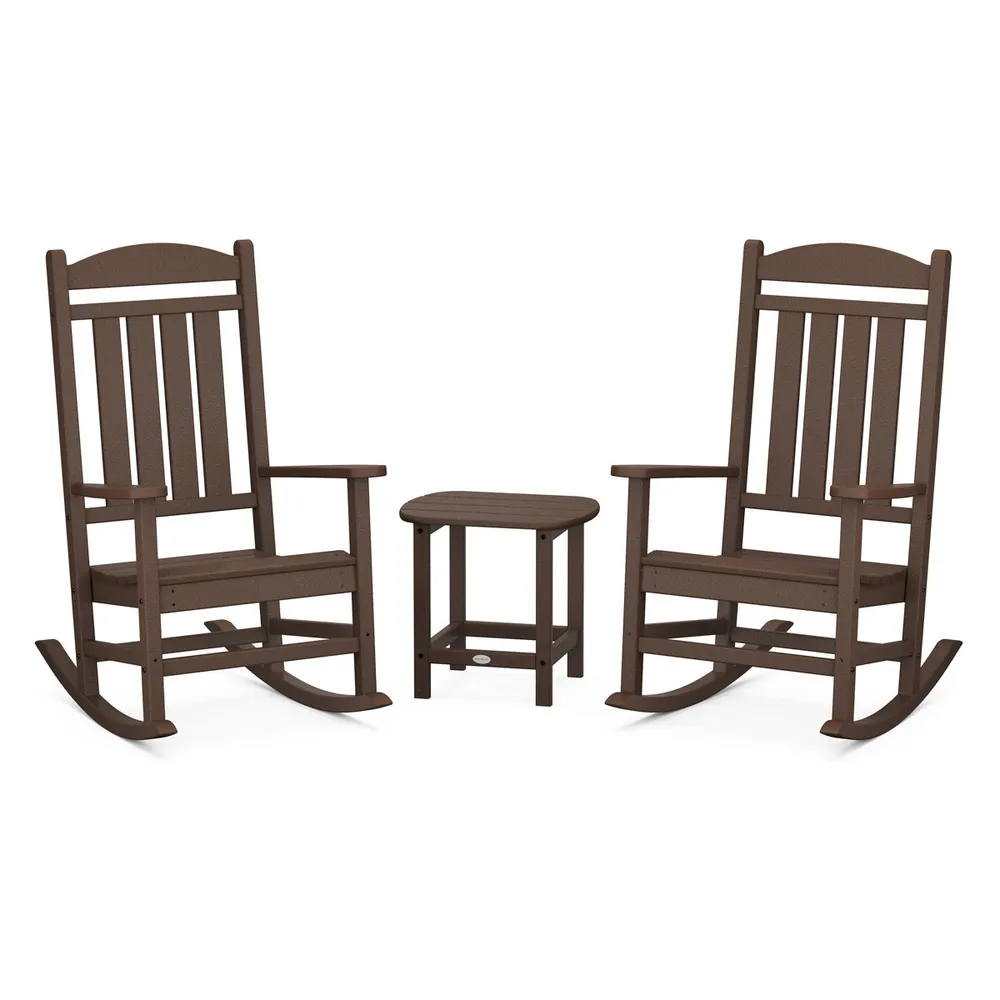 Presidential 3 Piece Rocker Set W/ 18″ South Beach Side Table