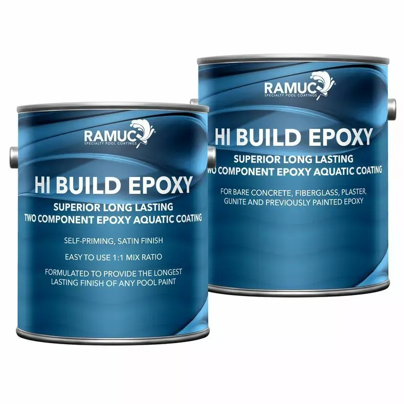 Ramuc Hi-Build Epoxy 2 Gallon Pool Paint, White
