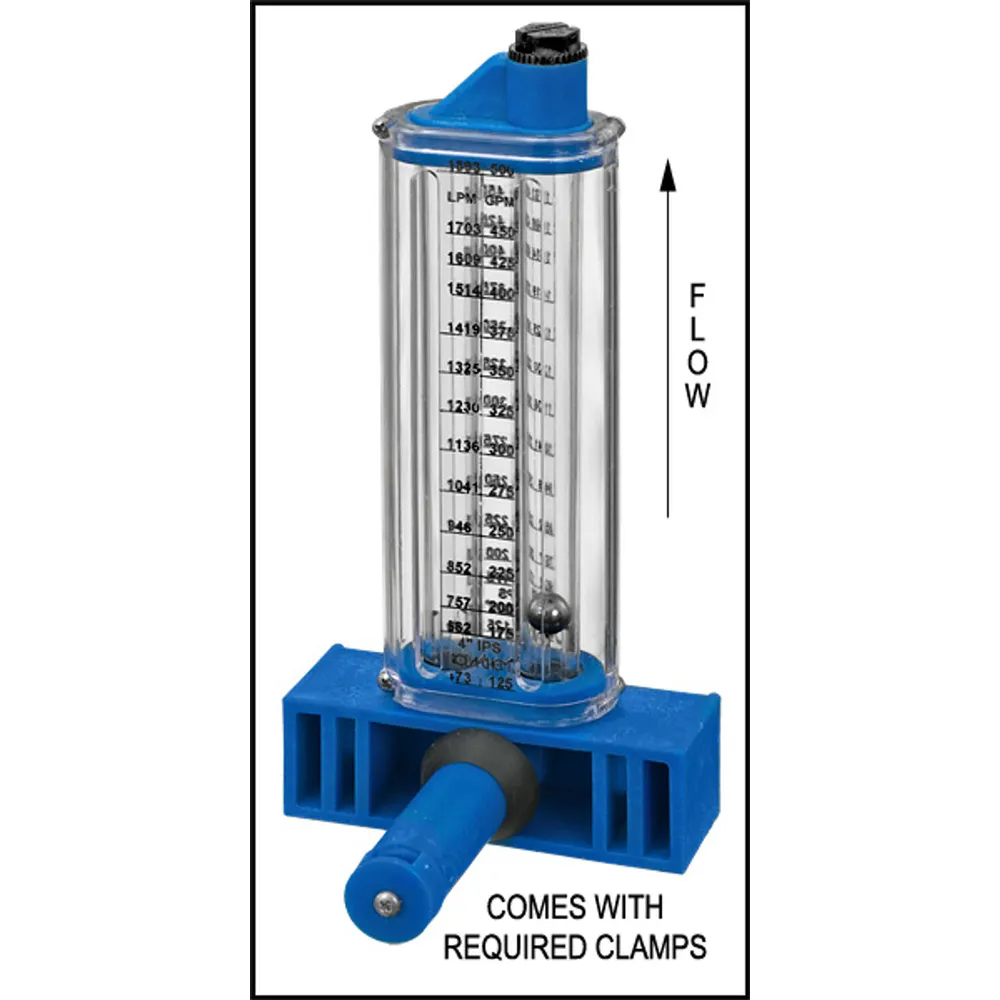 ROLA-CHEM FLOW METER 4 VERTICAL MOUNT 175-500 GPM 570381V