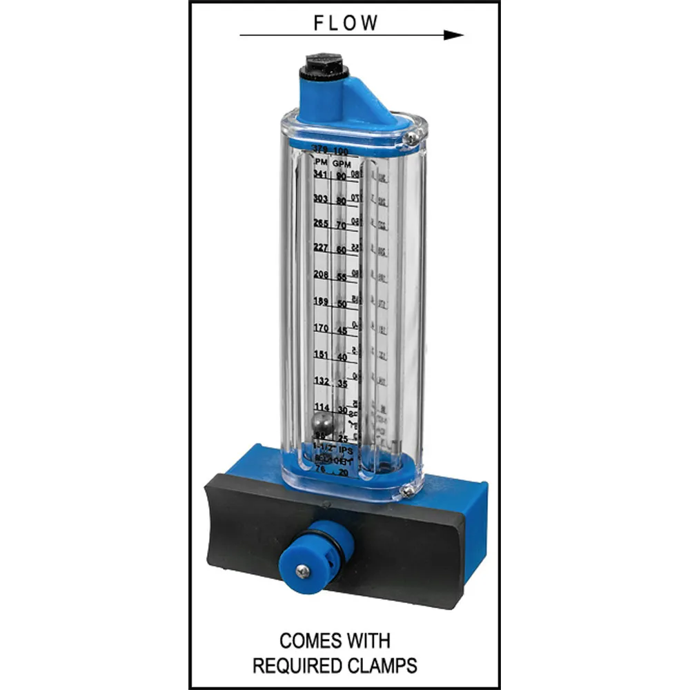Rola-Chem Flow Meter #570341S – 25-60 GPM 1-1/2″ Side Mount