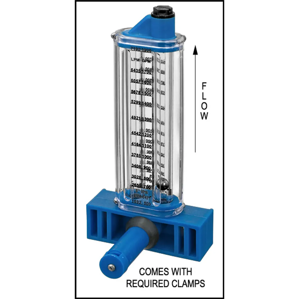 ROLA-CHEM FLOW METER 8″ VERTICAL MOUNT 700-1900 GPM 570401V