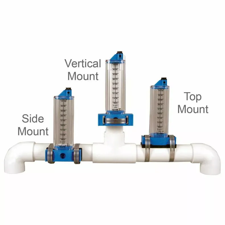 Rola Chem Flowmeter, 400-1050 GPM 6 inch Side