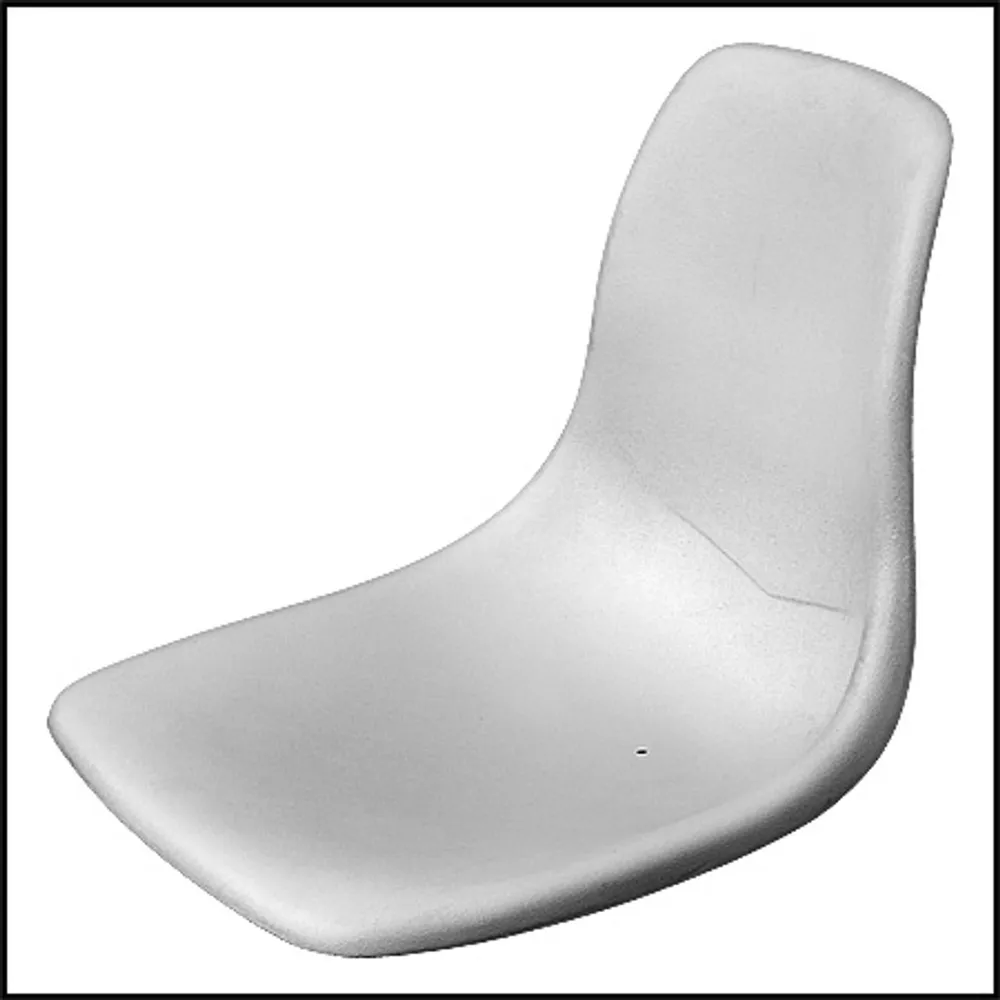 S.R.Smith White Life Guard Seat Only No Swivel (#8-609)