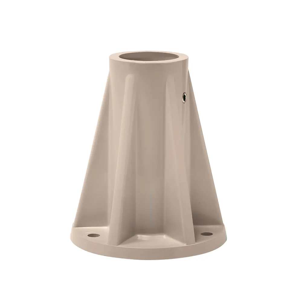 Saftron 6″ Deck Mount Flange – Taupe