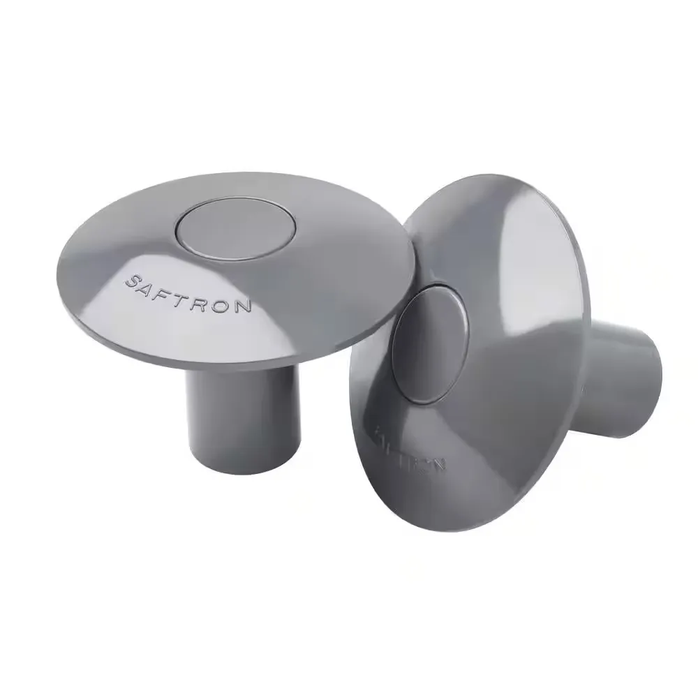 Saftron Polymer Anchor Socket Cover – Gray 2 Pack
