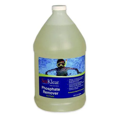 Sea Klear Phosphate Remover Commercial Strength 1 Gallon Bottle