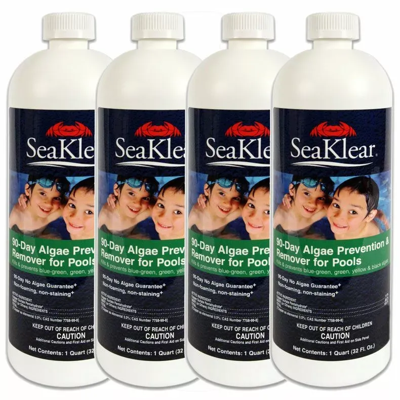 SeaKlear Algae Prevention & Remover, 4 Quart
