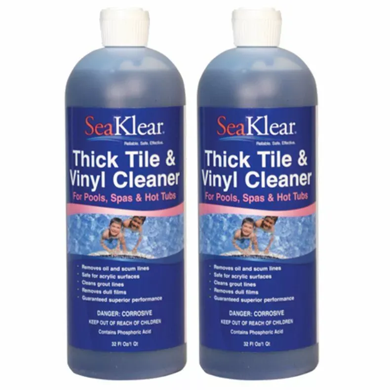 SeaKlear Thick Tile & Vinyl Cleaner, (2) 1 qt