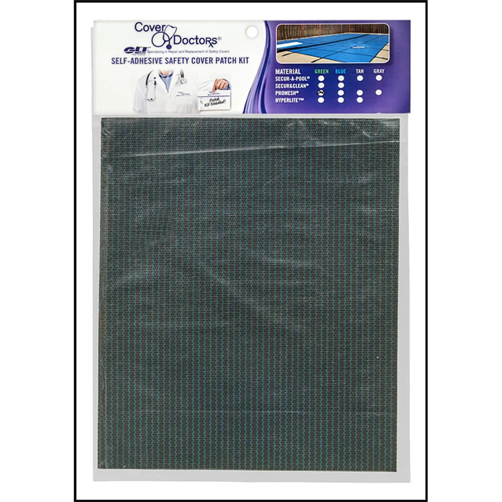 Secur A Pool Patch Kit Green Mesh
