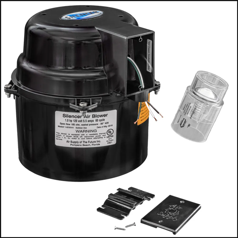 Silencer Air Blower 2.0 HP 240V 4.6 Amps Model 6320241