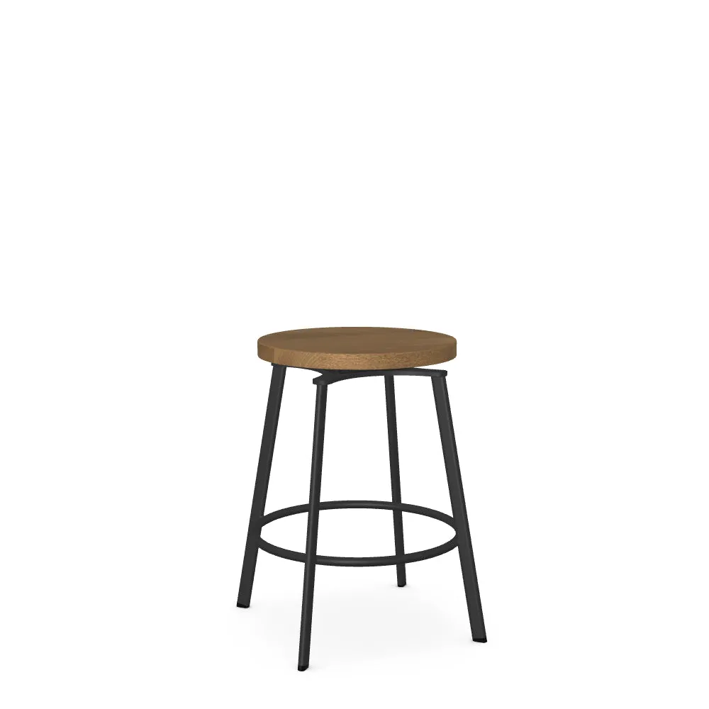 Skyla Counter Stool – Wood Seat