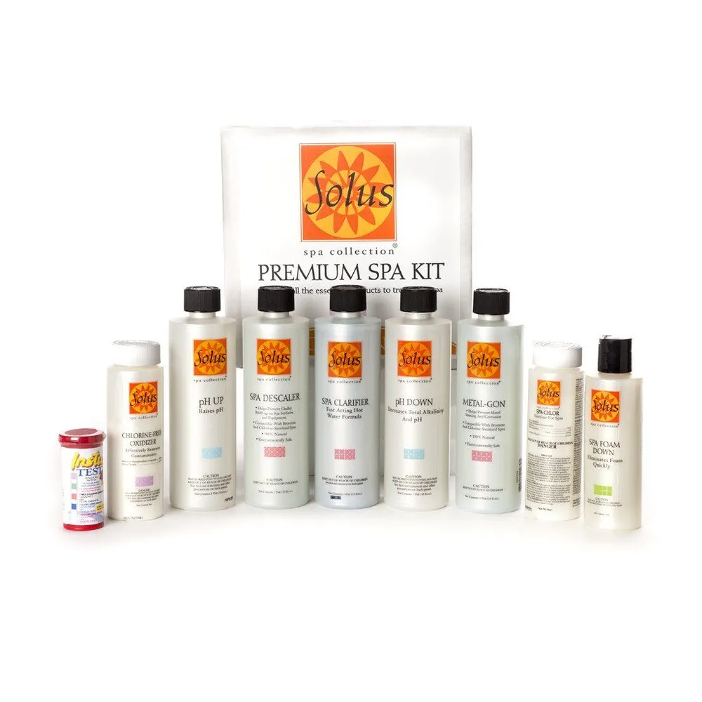 Solus Start Up Spa Kit For Chlorine Treated Spas