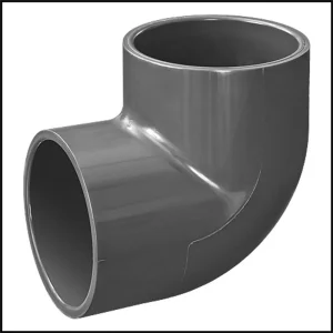Spears Mfg PVC #806-050 – Elbow 90 Degrees SCH 80 5″ Slip