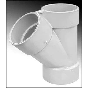 Spears PVC #475-060 WYE Fittings Slip X Slip X Slip 6″ SCH 40